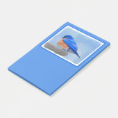 Bluebird 絵画's - Bird Artオリジナル ポストイット (アングル)
