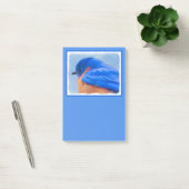 Bluebird 絵画's - Bird Artオリジナル ポストイット (オフィス)