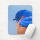 Bluebird 絵画's - Bird Artオリジナル マウスパッド (マウス)