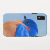 Bluebird 絵画's - Bird Artオリジナル Case-Mate iPhoneケース (裏面(横))