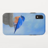 Bluebird 絵画's - Bird Artオリジナル Case-Mate iPhoneケース (裏面(横))