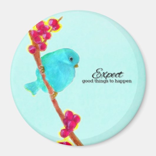 Bluebird – 良いことが起こることを期待 マグネット (正面)