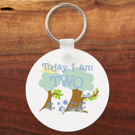 Bluebird 2nd誕生日Tシャツとプレゼント キーホルダー (正面)