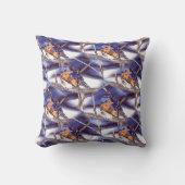 Bluebird Animal Nature Art Pattern クッション (正面)