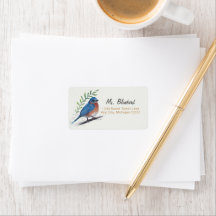 Bluebird Artリターンラベル