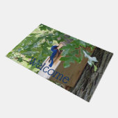 Bluebird at Home ドアマット (アングル)