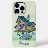 Bluebird Birdhouse Apple iPhone 14 Pro Maxケース Case-Mate iPhoneケース (裏面)