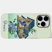 Bluebird Birdhouse Apple iPhone 14 Pro Maxケース Case-Mate iPhoneケース (裏面 (横))
