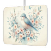 Bluebird Blossom Watercolor Serenity カーエアーフレッシュナー (左)