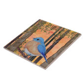 Bluebird Ceramic Tile, Large タイル (側面)