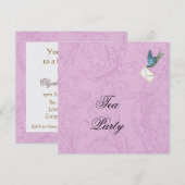 Bluebird & Damaskの招待 招待状 (正面/裏面)