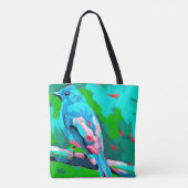 Bluebird dual-sided Tote Bag トートバッグ (裏面)