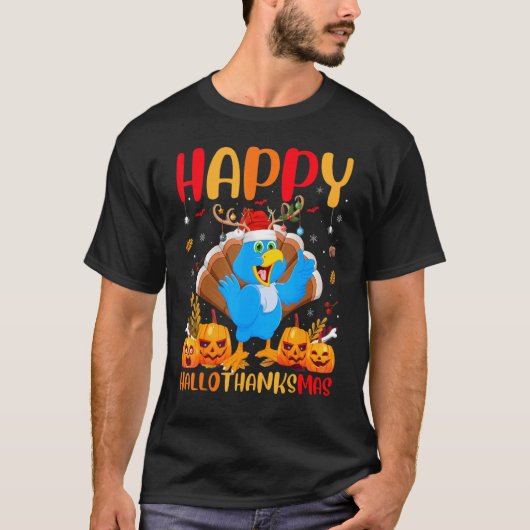 Bluebird Happy Bluebird Hellothanksmas Tシャツ (正面)