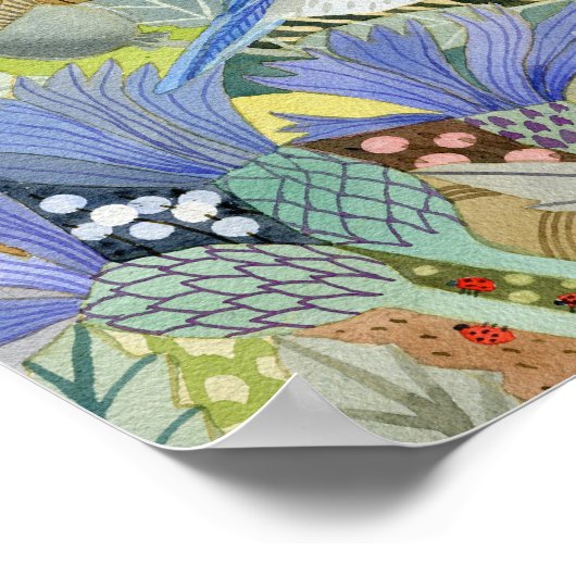 Bluebird/Meadowポスター ポスター (角)