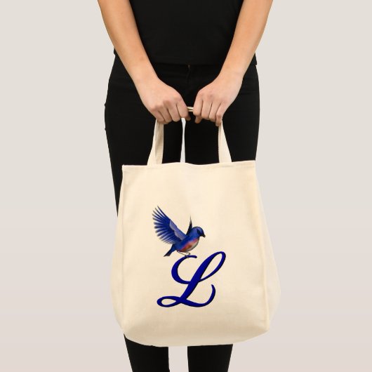 Bluebird Monogram Initial L トートバッグ (正面(商品))