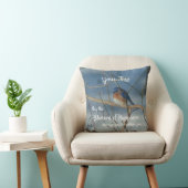 Bluebird Of Happiness Inspirational Personalized   クッション (椅子)