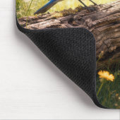 Bluebird Singing in Sunshine マウスパッド (コーナー)