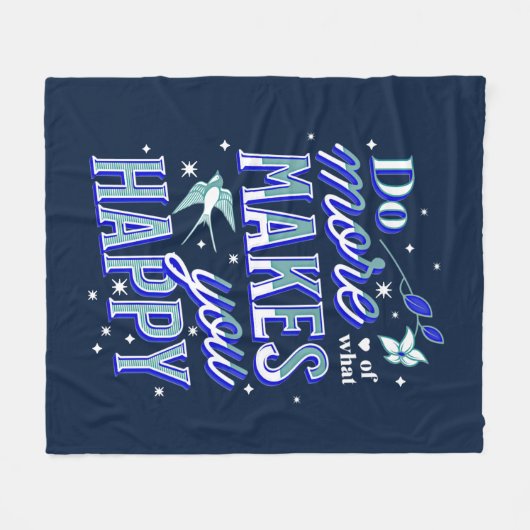 Bluebird & Starsを楽しめるイベントをもっと見る フリースブランケット (正面(横))