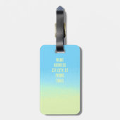 Bluebirds両面 ラゲッジタグ (裏面縦)