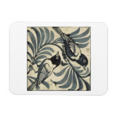 Bluebirds (紙付き) マグネット (横)