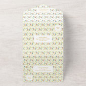 Bluebirds All in One Wedding Invitation オールインワン招待状 (外側)