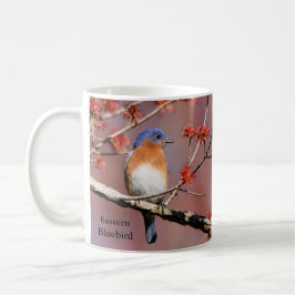 Bluebirds Coffee Mug III by BirdingCollectibles コーヒーマグカップ