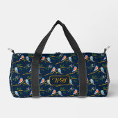 Bluebirds Duffel Bag Dark Blue ダッフルバッグ (正面)
