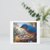 Bluebirds Hatch、ポストカード ポストカード (スタンド正面)