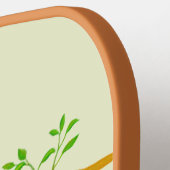 Bluebirds Light Green Pickleball Paddle ピックルボールラケット (左詳細)