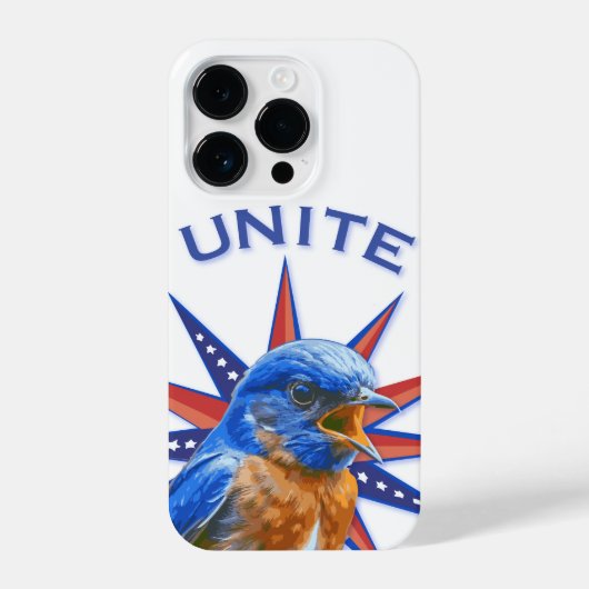 Bluebirds Unite iPhoneケース iPhone 14 Proケース (裏面)