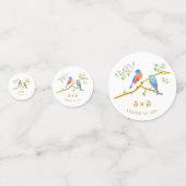 Bluebirds Wedding コンフェッティ (裏面)