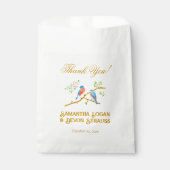 Bluebirds Wedding フェイバーバッグ (正面)