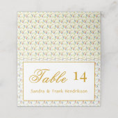 Bluebirds Wedding プレイスカード (外部開封)