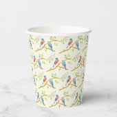 Bluebirds Wedding 紙コップ (裏面)