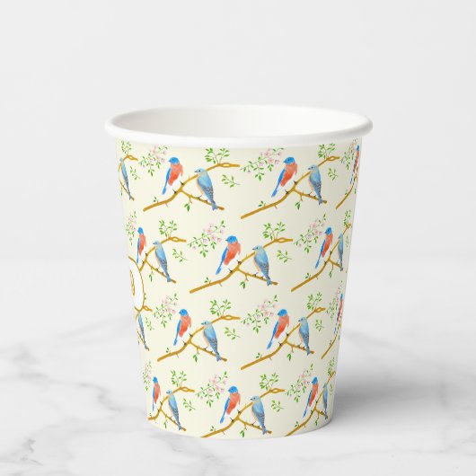 Bluebirds Wedding 紙コップ (裏面)