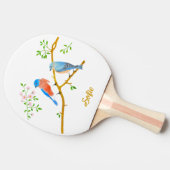 Bluebirds White 卓球ラケット (横)