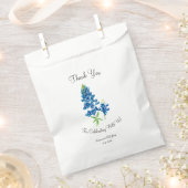 Bluebonnetありがとう フェイバーバッグ (クリップ留めされた状態)