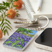 Bluebonnetによってはキーホルダーが開花します キーホルダー (正面右)