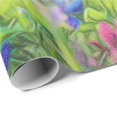 Bluebonnetのテーマのギフト用包装紙 ラッピングペーパー (ロールコーナー)