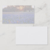 bluebonnetの日の出の名刺 名刺 (正面/裏面)