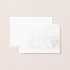 Bluebonnetはノート感謝していしています 箔カード