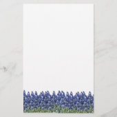 Bluebonnet分野の文房具 便箋 (正面)