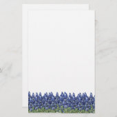 Bluebonnet分野の文房具 便箋 (正面/裏面)