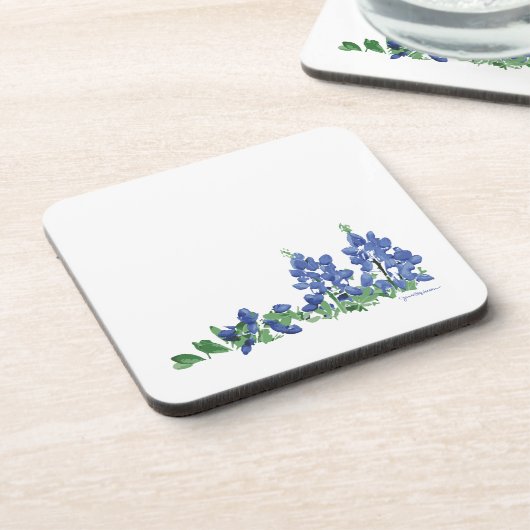 Bluebonnet野生の花、テキサス州の花 コースター (左側)