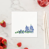 Bluebonnet野生の花、テキサス州の花 スタンダードカクテルナプキン (インサイチュ)