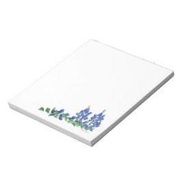 Bluebonnet野生の花、テキサス州の花 ノートパッド