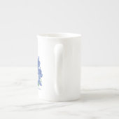 Bluebonnet野生の花、テキサス州の花 ボーンチャイナマグカップ (裏面)