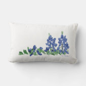 Bluebonnet野生の花、テキサス州の花 ランバークッション (裏面)