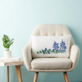 Bluebonnet野生の花、テキサス州の花 ランバークッション (椅子)