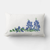 Bluebonnet野生の花、テキサス州の花 ランバークッション (正面)